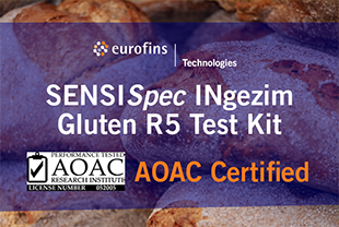 SENSISpec INgezim Gluten R5 kit AOAC certified